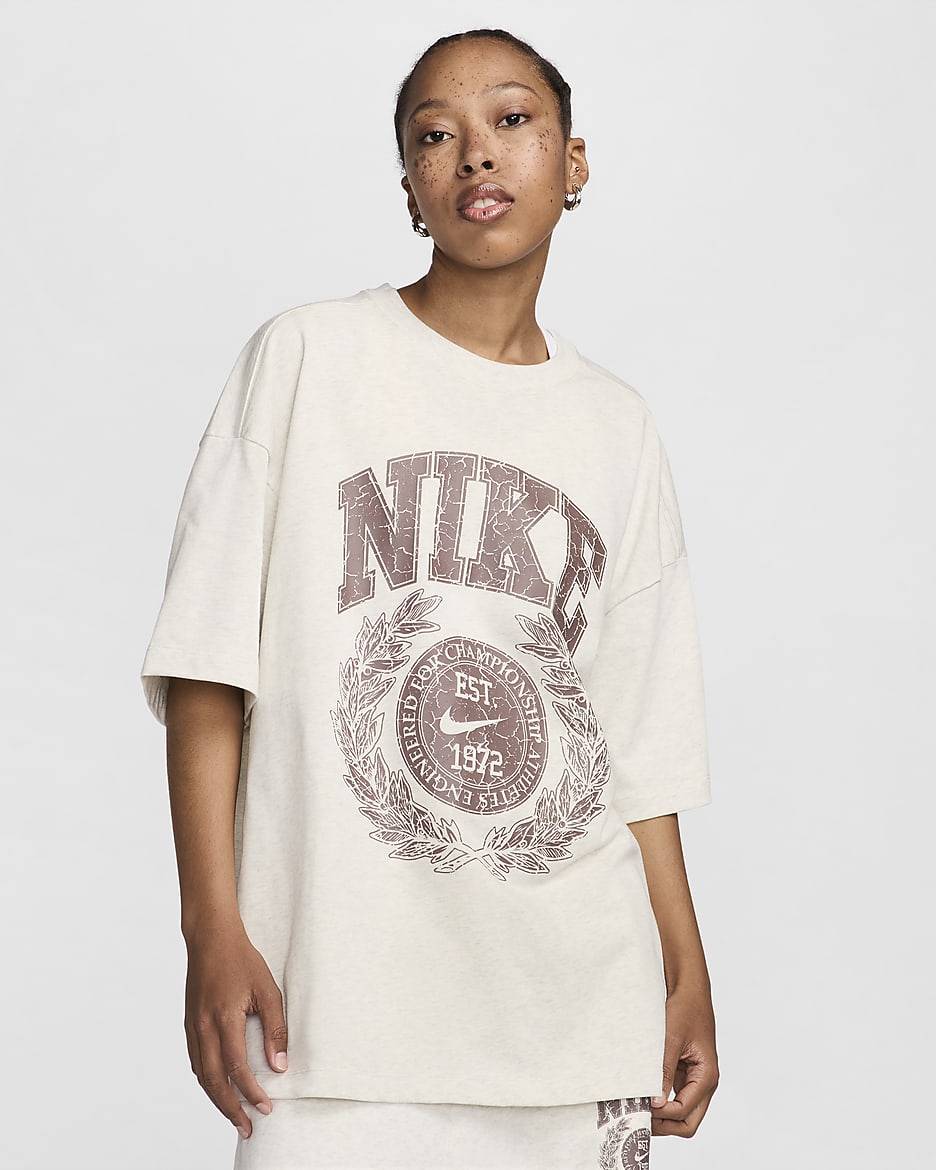 White womens fashion nike shirt